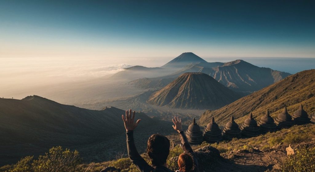 best value bromo ijen tour from bali — Photorealistic editorial travel photograph relevant to: The honest, expert-led sp