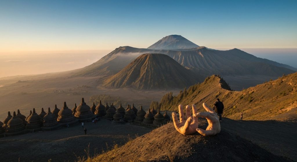 how to get to mount bromo from bali — Photorealistic editorial travel photograph relevant to: The honest, expert-led spe