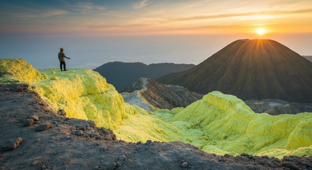 kawah ijen sulfur mining tour — Photorealistic editorial travel photograph relevant to: The honest, expert-led specialis