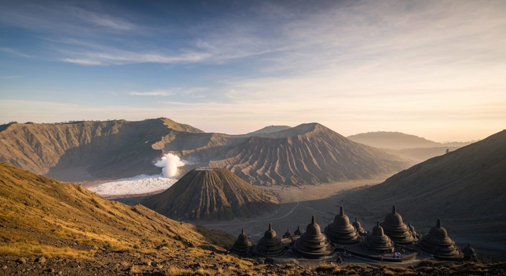 what is included bromo ijen tour package — Photorealistic editorial travel photograph relevant to: The honest, expert-le
