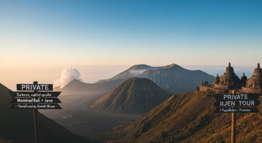 private bromo ijen bali tour — Photorealistic editorial travel photograph relevant to: The honest, expert-led specialist